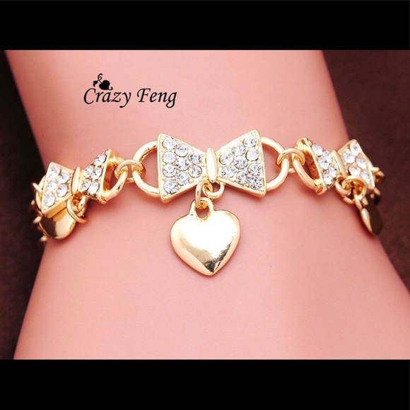 Jewelry - Austrian crystal charm bracelet